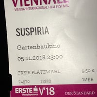 Das Foto wurde bei Gartenbaukino von Michael Z. am 11/6/2018 aufgenommen