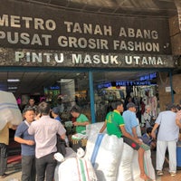 Photo taken at Pusat Grosir Metro Tanah Abang (PGMTA) by Izzat S. on 7/12/2018