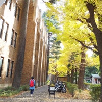 Photo taken at University of Tokyo Hongo Campus by Tingyu T. on 12/9/2015