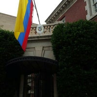Photo taken at Embassy of Colombia by John M. on 6/13/2015