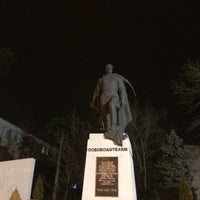 Photo taken at Монумент Советским воинам освободителям Краснодара by Александр В. on 1/16/2016