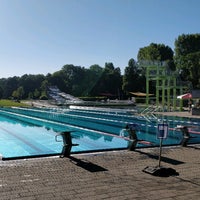 Photo taken at Freibad West by Joschi K. on 7/30/2020