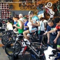 Photo taken at Landry&amp;#39;s Bicycles by Timea S. on 2/21/2016