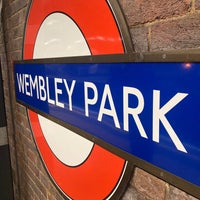 Photo taken at Wembley Park London Underground Station by Andy N. on 11/28/2023