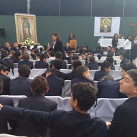 Photo taken at Colegio Benedictino by Nataly C. on 5/8/2014