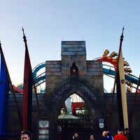 Photo taken at Dragon Challenge by John W. on 3/7/2017