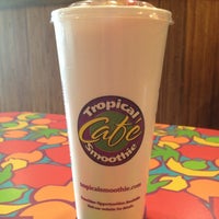 Photo taken at Tropical Smoothie Cafe by Jill O. on 3/20/2013
