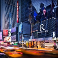 Снимок сделан в Renaissance New York Times Square Hotel пользователем Renaissance New York Times Square Hotel 2/19/2014