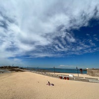 Photo taken at La Caleta Beach by Anna K. on 3/27/2023