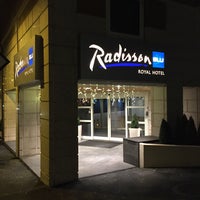 Photo taken at Radisson Blu Royal Hotel by Jim B. on 12/10/2015