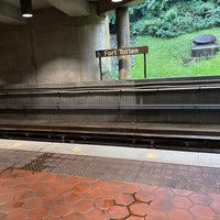 Photo taken at Fort Totten Metro Station by Rico N. on 8/27/2021