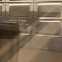 Photo taken at Stadium-Armory Metro Station by Rico N. on 10/8/2021