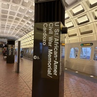 Photo taken at U Street Metro Station by Rico N. on 9/26/2021