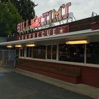 Photo taken at Bill &amp;amp; Tim&amp;#39;s Barbecue by Amber C. on 7/18/2016