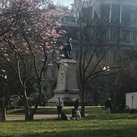 Photo taken at Rochambeau Statue by Antonina S. on 3/29/2018