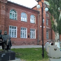Photo taken at Памятник Гагарину и Королеву by Валентинка С. on 5/25/2015