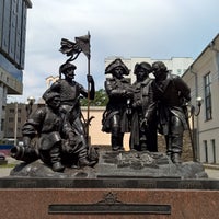 Photo taken at Памятник основателям крепости Дмитрия Ростовского by Валентинка С. on 5/24/2015