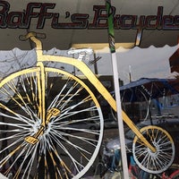 Photo taken at Raffi&amp;#39;s Bicycles by Roobex_Cube on 3/23/2014