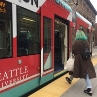Photo taken at Seattle Streetcar - Occidental Mall by Carl T. on 2/25/2017
