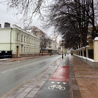 Photo taken at Малая Никитская улица by Anna K. on 1/9/2021