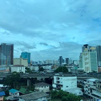 Photo taken at Ramkhamhaeng Intersection Flyover by choi g. on 7/18/2018
