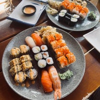 Photo taken at Sushi Miyabi by Alexandra L. on 9/14/2021