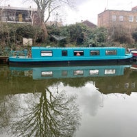 Photo taken at Regent&#39;s Canal by Marina S. on 2/4/2023