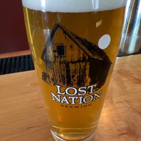 Photo taken at Lost Nation Brewing by Andrew D. on 3/24/2023
