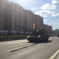 Photo taken at Звенигородское шоссе by Anfisa E. on 5/9/2016