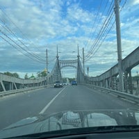Photo taken at Староволжский мост by Alexander on 5/30/2021