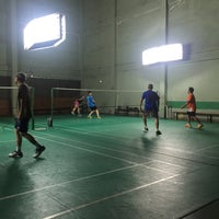Photo taken at TYK Badminton court by n a tHing Y. on 11/14/2018