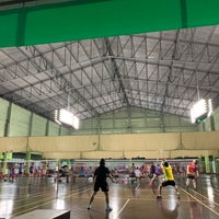 Photo taken at Suan Sa Ngob Badminton Court by n a tHing Y. on 1/23/2020