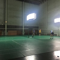 Photo taken at TYK Badminton court by n a tHing Y. on 12/3/2018