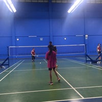 Photo taken at TIYAROT Badminton club by n a tHing Y. on 11/10/2018