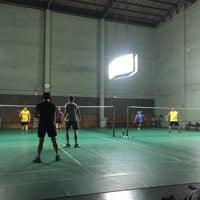 Photo taken at TYK Badminton court by n a tHing Y. on 11/21/2018