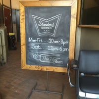 Photo taken at Standard Barber Co. by Garth M. on 5/24/2016