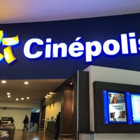 Photo taken at Cinépolis by Adriana R. on 4/10/2018