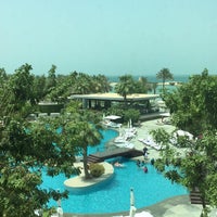 Photo taken at Ritz Carlton Hotel Beach by Abdulaziz A. on 7/28/2018