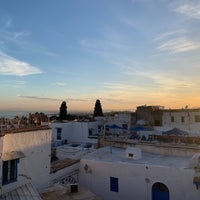 Photo taken at Sidi Bou Saïd by earthkid j. on 3/9/2023