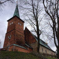 Photo taken at Juditten Church by Кирилл Т. on 4/13/2015