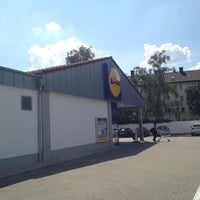 Photo taken at Lidl by Catherine K. on 7/16/2014