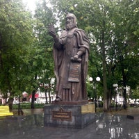 Photo taken at Памятник преподобному Трифону Вятскому by 👤 Владимир. Р. on 8/16/2015