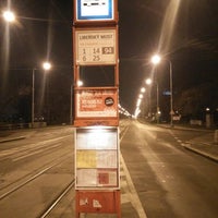 Photo taken at Libeňský most (tram) by Gian Marco F. on 11/14/2017
