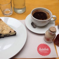 Photo taken at Siuka Pastelería by Andrea N. on 11/10/2013