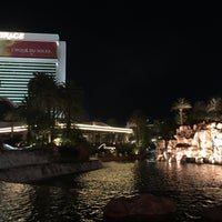 Photo taken at The Mirage Waterfall by James Y. on 9/30/2015