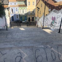Photo taken at Escadaria do Paço by Irineu S. on 4/8/2019