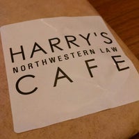 Photo taken at Harry&amp;#39;s Cafe at Northwestern University by elizabeth c. on 6/5/2018