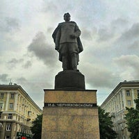 Photo taken at Памятник генералу Черняховскому by Kirill A. on 5/28/2013
