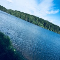 Photo taken at Лесное озеро by Sofia M. on 5/27/2018