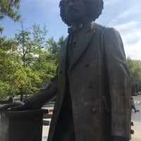 Photo taken at Frederick Douglass Circle by John B. on 5/4/2019